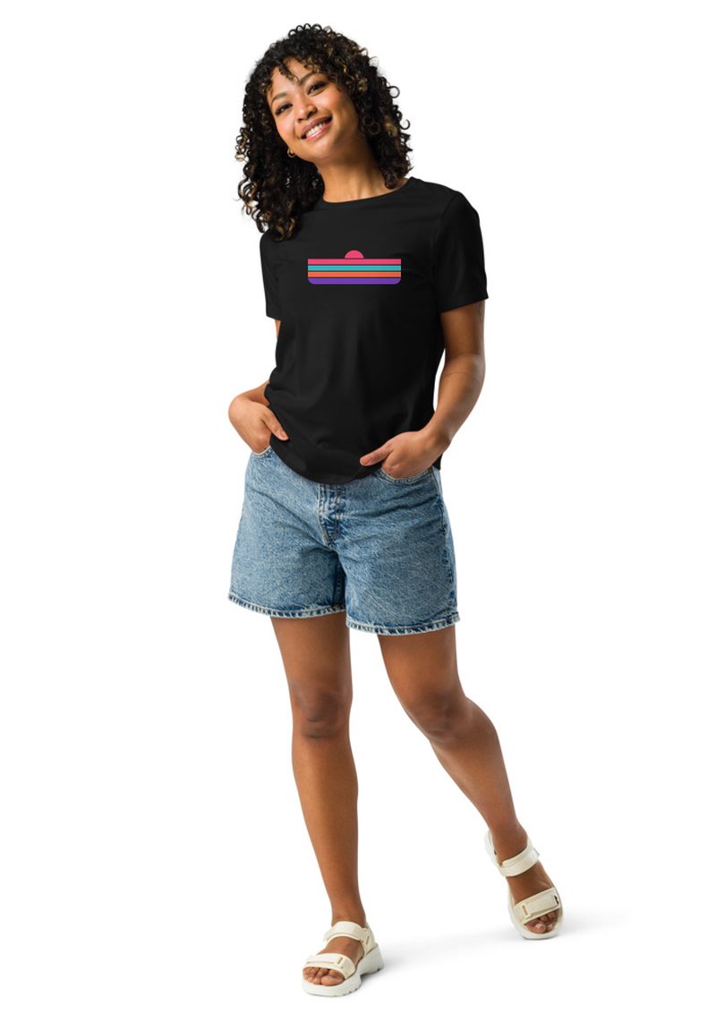 Sun and Stripes Tee, Women's Cut